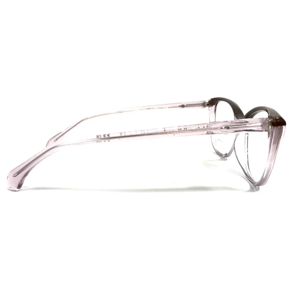 Alain Mikli Eyeglasses Frames A03502 004 Transparent Purple Brown 54-15-140